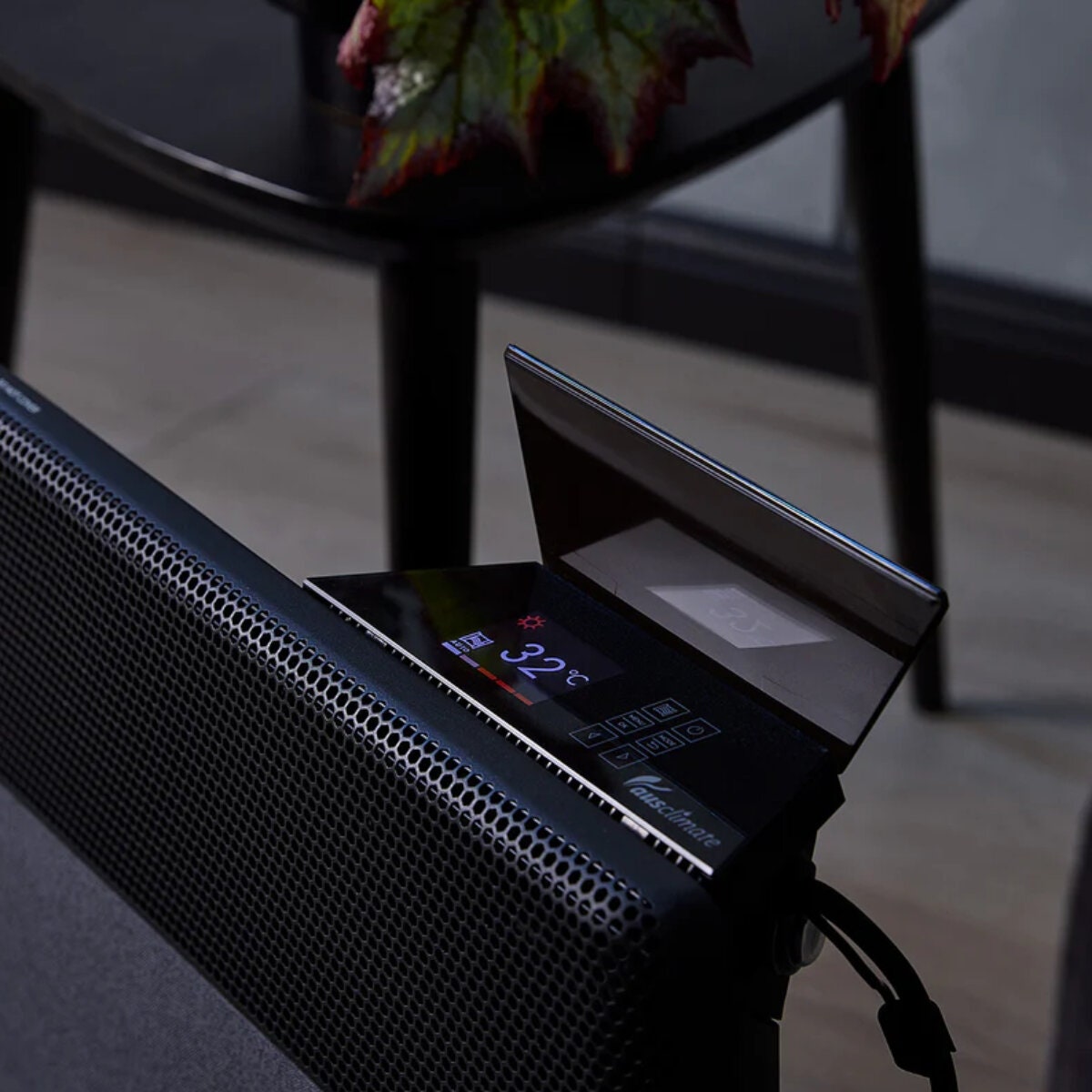Ausclimate EcoSmart Pro Medium 1500W Panel Heater - Stone Grey, Wi-Fi App, Inverter Technology - ACPH900