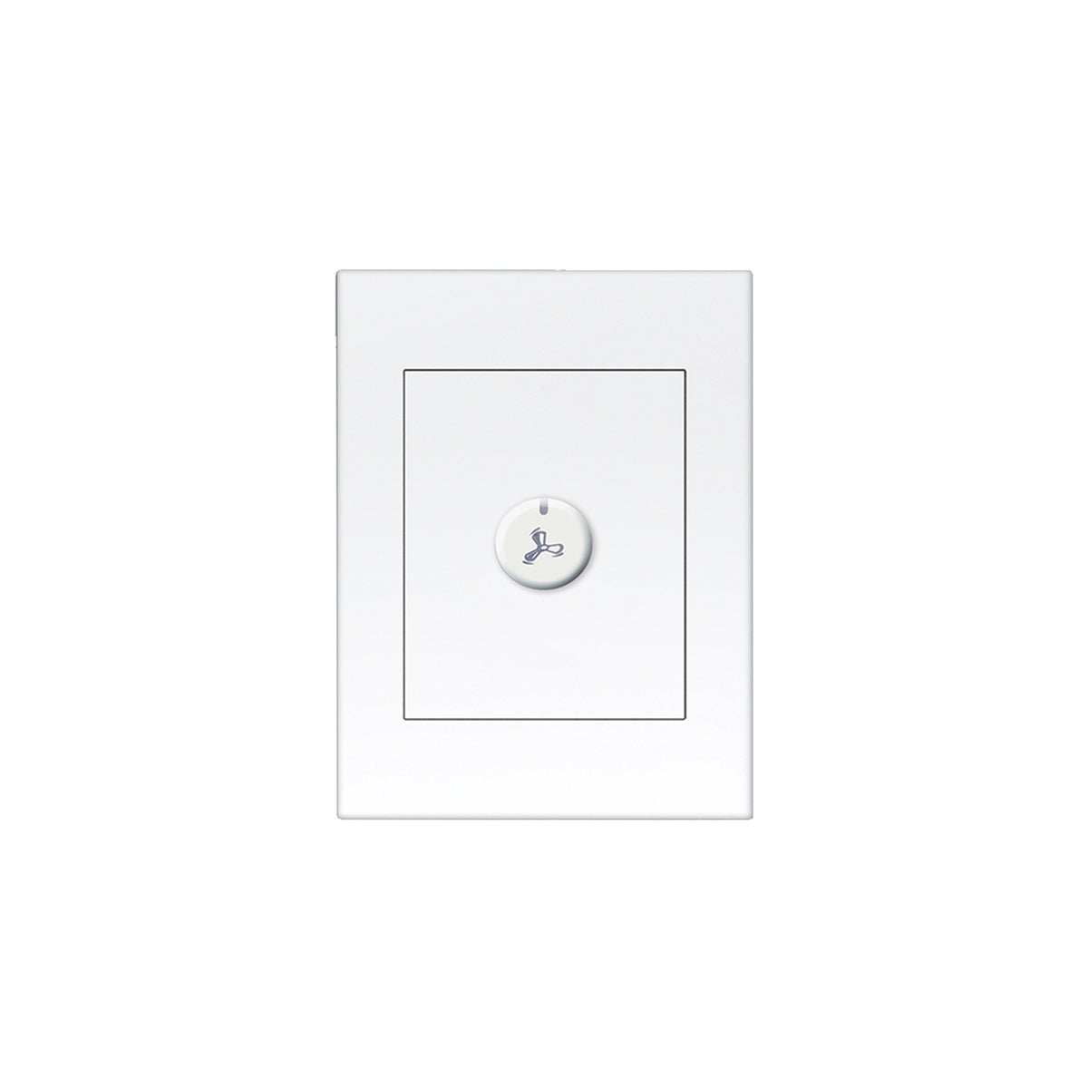 HPM VIVO 3 Speed Fan Controller, White, 1 Gang 240V 100VA (EV770/1FCWE)