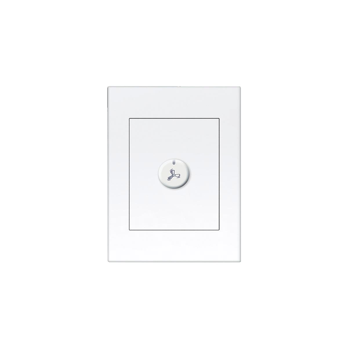HPM Vivo 3 Speed Fan Controller - 100VA - White - Indoor Use - SuperSaverAU - view 1