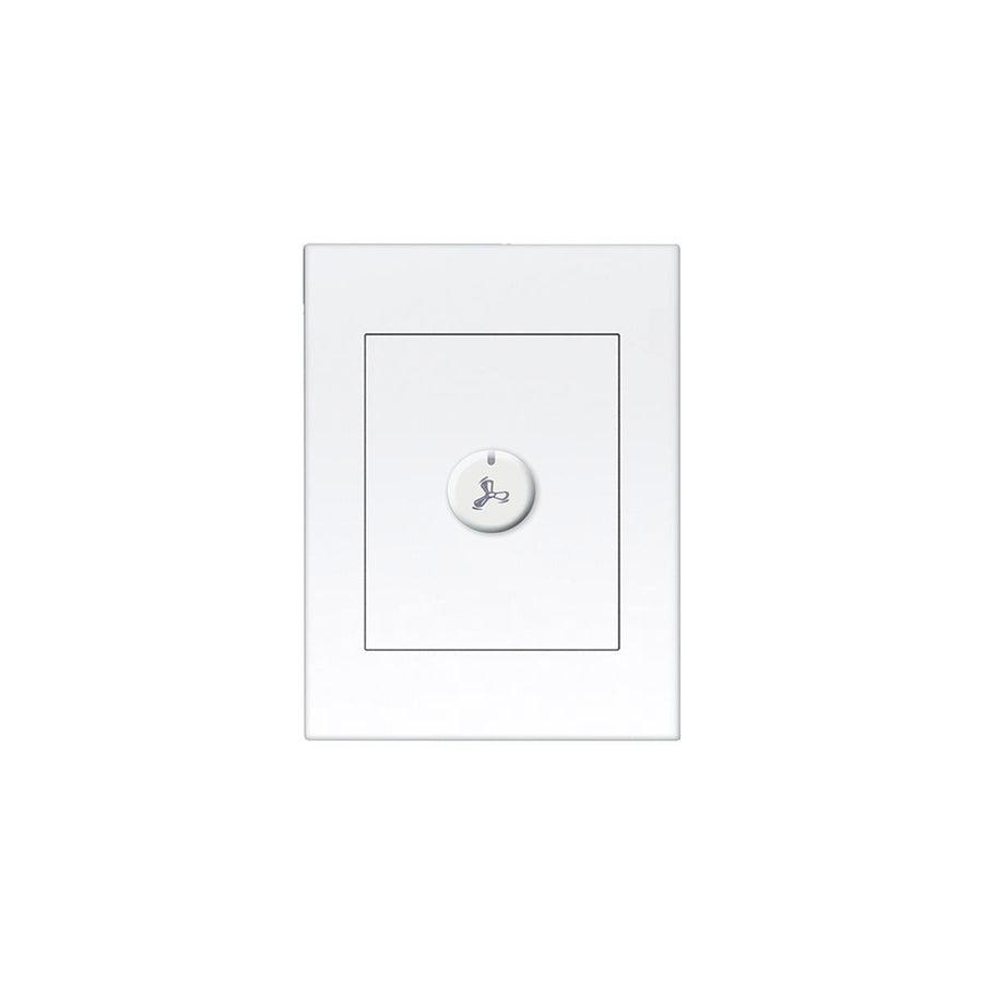 HPM Vivo 3 Speed Fan Controller - 100VA - White - Indoor Use - SuperSaverAU - view 1