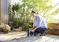 Takagi Nano Next compact 10m hose reel - Grey with black attributes - UV and algae resistant - RM1110GYEX