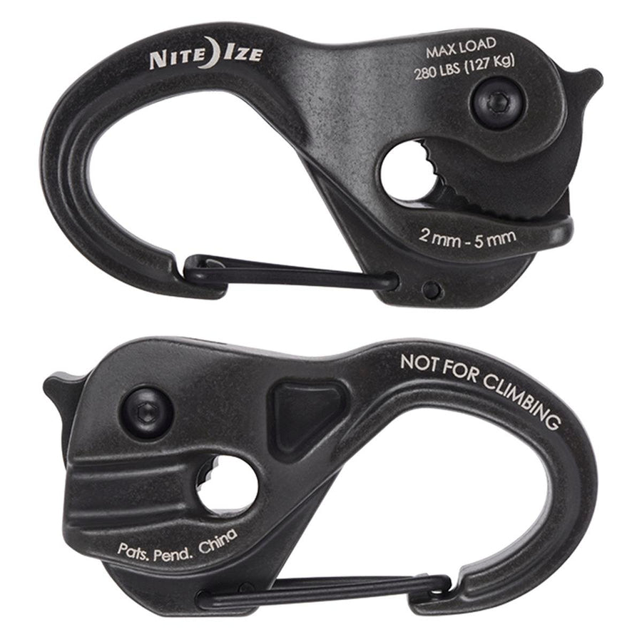 Nite Ize CamJam XT Aluminum Rope and Cord Tightener - 280 lbs Capacity - 33.6mm x 19mm x 63.1mm - SuperSaverAU - view 1
