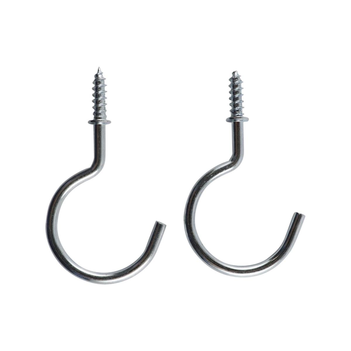 Everhang Cup Hook - 28mm - Zinc Plated - Easy to Install - SuperSaverAU - view 1
