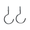 Everhang 28mm Zinc Plated Steel Cup Hook - 2 Pack