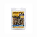 Zenith Gold Passivated Chipboard Screws - 8g x 50mm - 50 Pack - Countersunk Rib Head - SuperSaverAU - view 2