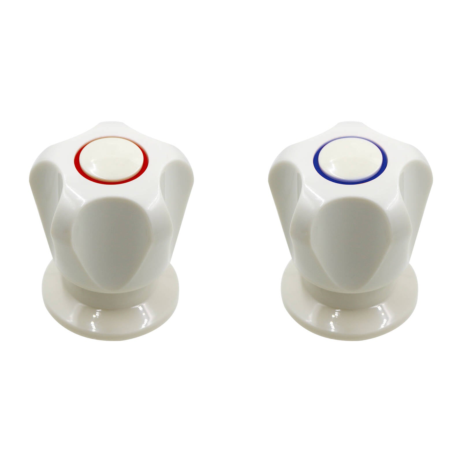 Shaw & Mason Ivory Classic Basin Top Assembly - ABS Plastic, Pair
