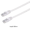 Antsig 50cm Cat6A RJ45 Ethernet Cable - 10Gbps Data Transfer - Gold-Plated Contacts - SuperSaverAU - view 4