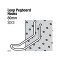 Everhang Pegboard Hooks - 2 Pack - Steel - Garage Storage - SuperSaverAU - view 3