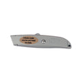 Craftright Fluoro Retractable Utility Knife - Zinc Alloy, Lockable, 2 Blades