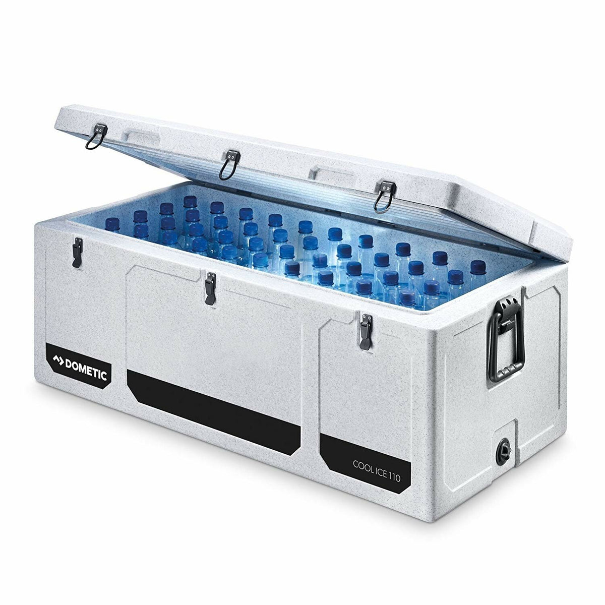 Dometic 113.5L Cool-Ice Insulated Cooler - Ash Grey, Food Grade Polyethylene, Drain Plug - CI110