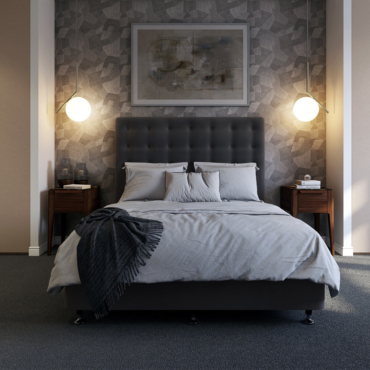 A.H. Beard Domino Sapporo double mattress - firm feel, Climalux, Conforma Coil support - DOSAPFMDBL
