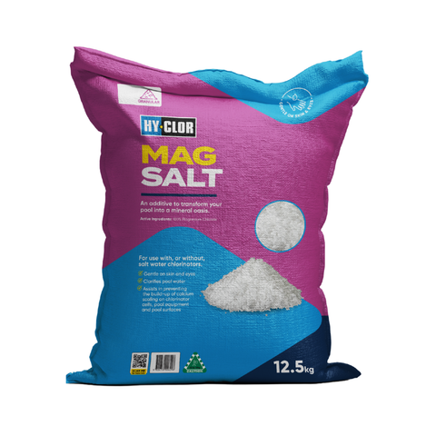 Hy Clor Mag Salt Pool Chemical - 12.5kg - Magnesium Chloride - Softens Water - SuperSaverAU - view 1