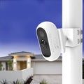 Orion Security Camera Pole Mount White Aluminium Indoor & Outdoor SCA03