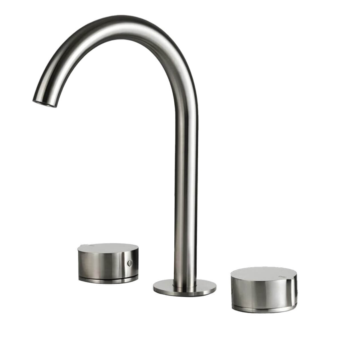Rogerseller Eccentric Basin Set - 6 Star WELS, 4.5L per Minute, Brushed Nickel - 3606013107