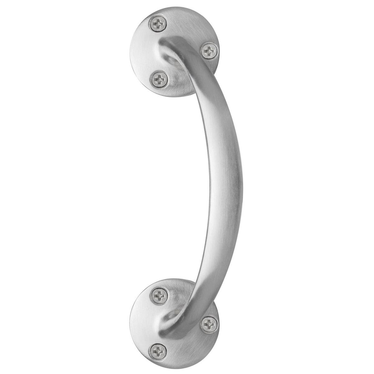 Delf Pull Handle - 155mm x 11mm - Solid Brass - Satin Chrome - SuperSaverAU - view 1