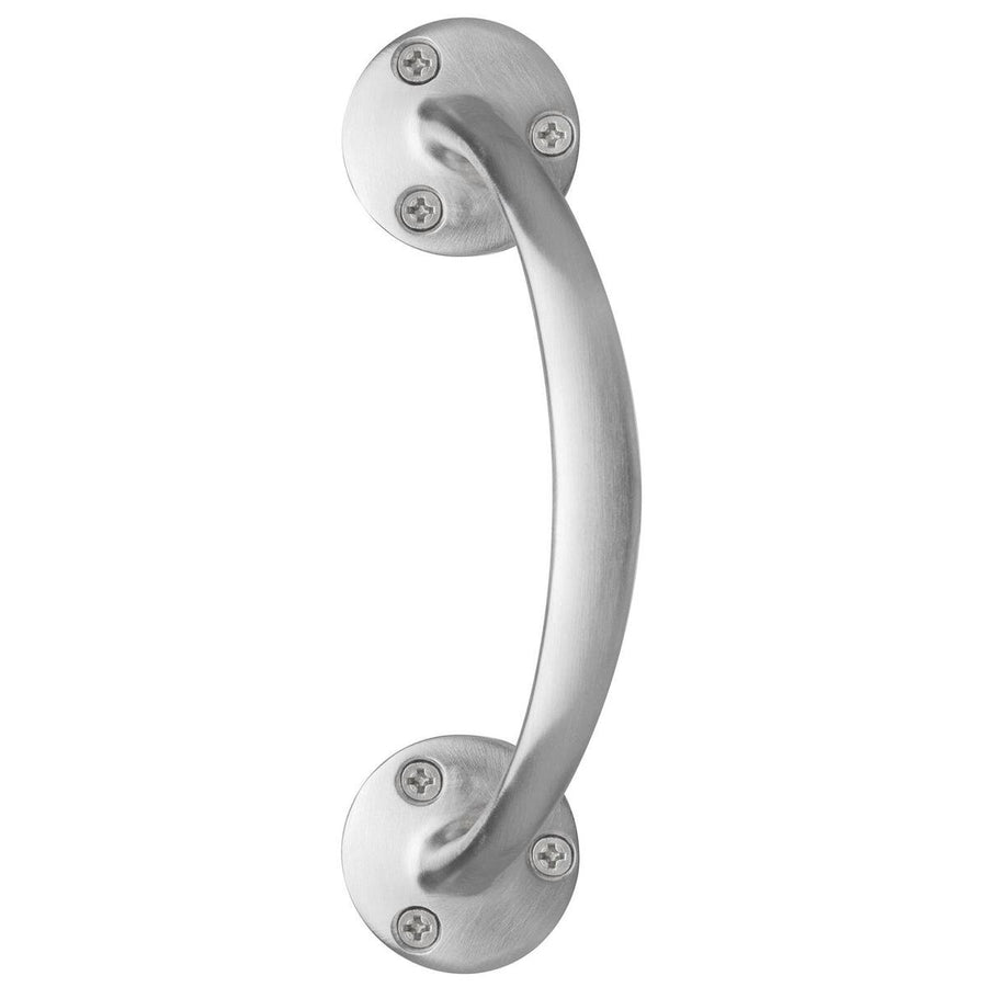 Delf Pull Handle - 155mm x 11mm - Solid Brass - Satin Chrome - SuperSaverAU - view 1