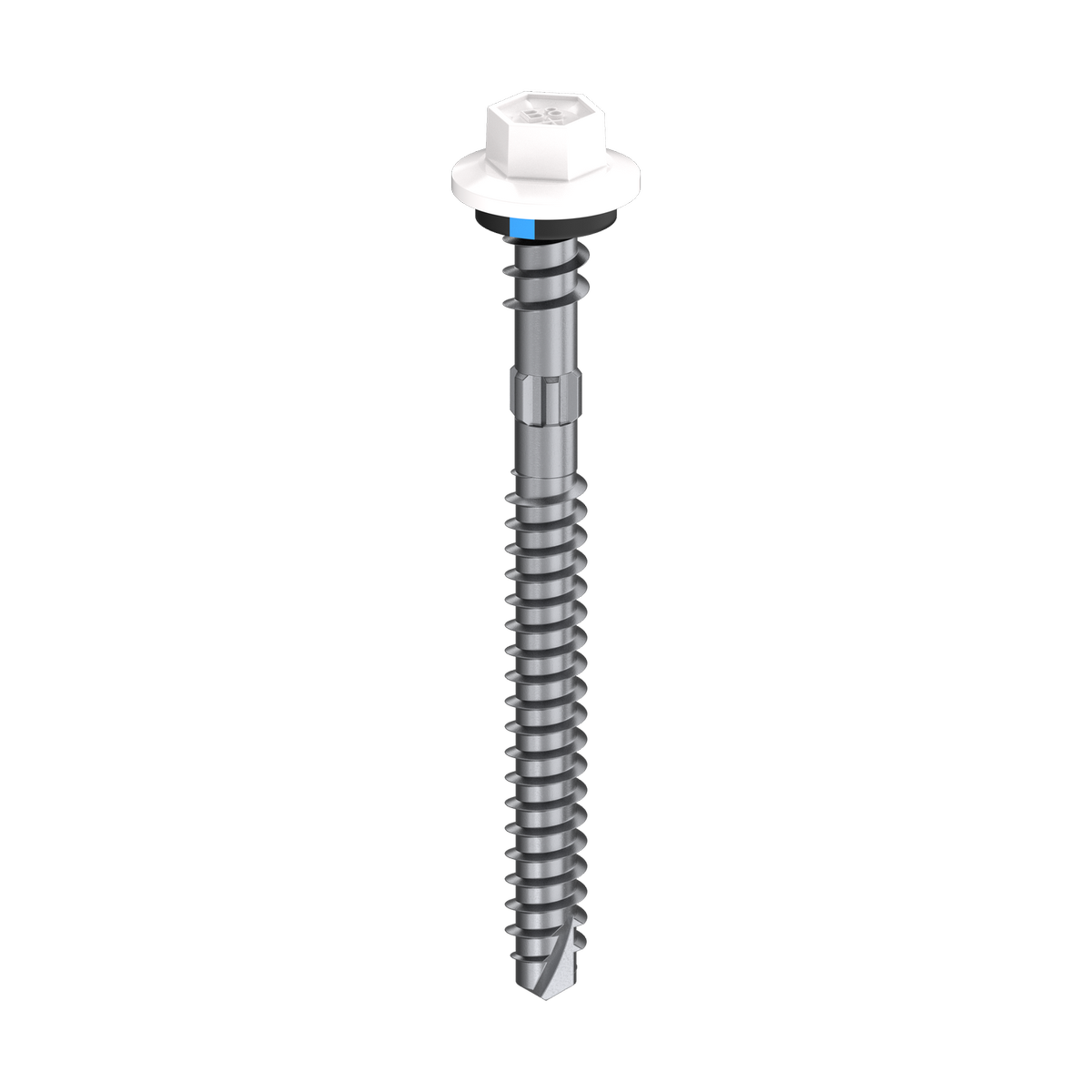 Bremick Vortex Plus Roofing Screw 6.2 x 50mm - Hex B8 - Box of 100 - Watertight - SuperSaverAU - view 3