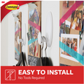 Command White Adhesive Clothes Hanger - 1 Pack - Plastic - Damage-Free - SuperSaverAU - view 3