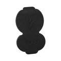 Deta EV Charger Plug Lid - Waterproof Silicone - Black - 10mm x 68mm x 110mm - SuperSaverAU - view 1