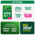 Scotts Lawn Builder All Lawn Types Lawn Food 4kg - Granular Slow Release, Covers 285m2