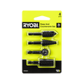 Ryobi 4 Piece Mixed Wood Rasp Set - 85mm x 18mm x 135mm - Durable Design - SuperSaverAU - view 1