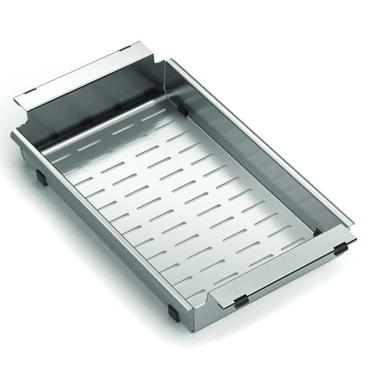Artinox Large Colander - 260mm x 420mm Stainless Steel Finish - VQSF2842