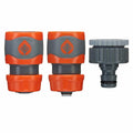 Pope Comfort Grip Hose Connector Set - 12mm - ABS Plastic - Outdoor Use - SuperSaverAU - view 1