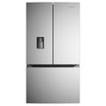 Westinghouse 565L French Door Fridge - Silver, Water Dispenser, Automatic Ice Maker - WHE5650SD