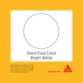 Davco 2L Bright White Pre-Mixed Easy Grout
