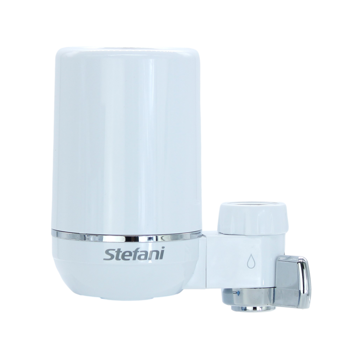 Stefani On Tap Ceramic Water Filter System - Lead Free - 160mm x 120mm x 85mm - White - Easy DIY Installation - Reduces Contaminants - SuperSaverAU - view 1