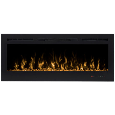 Modern Flames Challenger 50 Inch Electric Fireplace - Black, Ten Flame Colours, Remote Control - CEF-50B