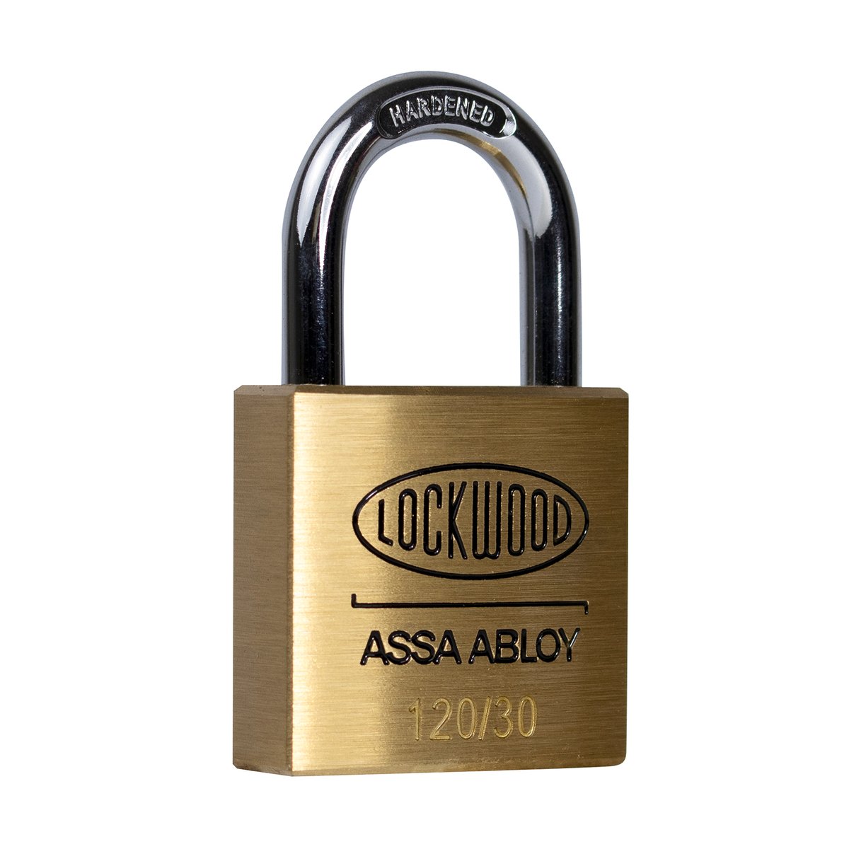 Lockwood 30mm Brass Padlock 4 Pack Heavy Duty Solid Brass Security - SuperSaverAU - view 3