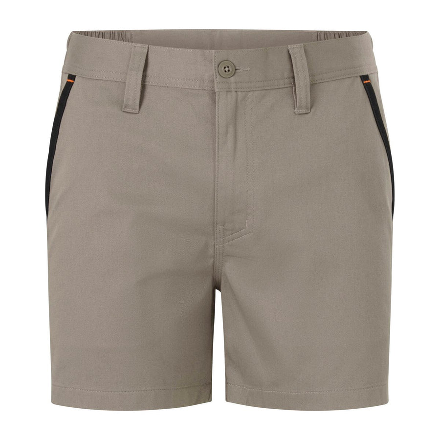 Citeco Size 92r Khaki Short Shorts - Cotton Stretch - Slim Fit - UPF 50+ - SuperSaverAU - view 1