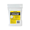 Uni Pro Medium Disposable Hooded Coveralls - White - 1 Pack - SuperSaverAU - view 1