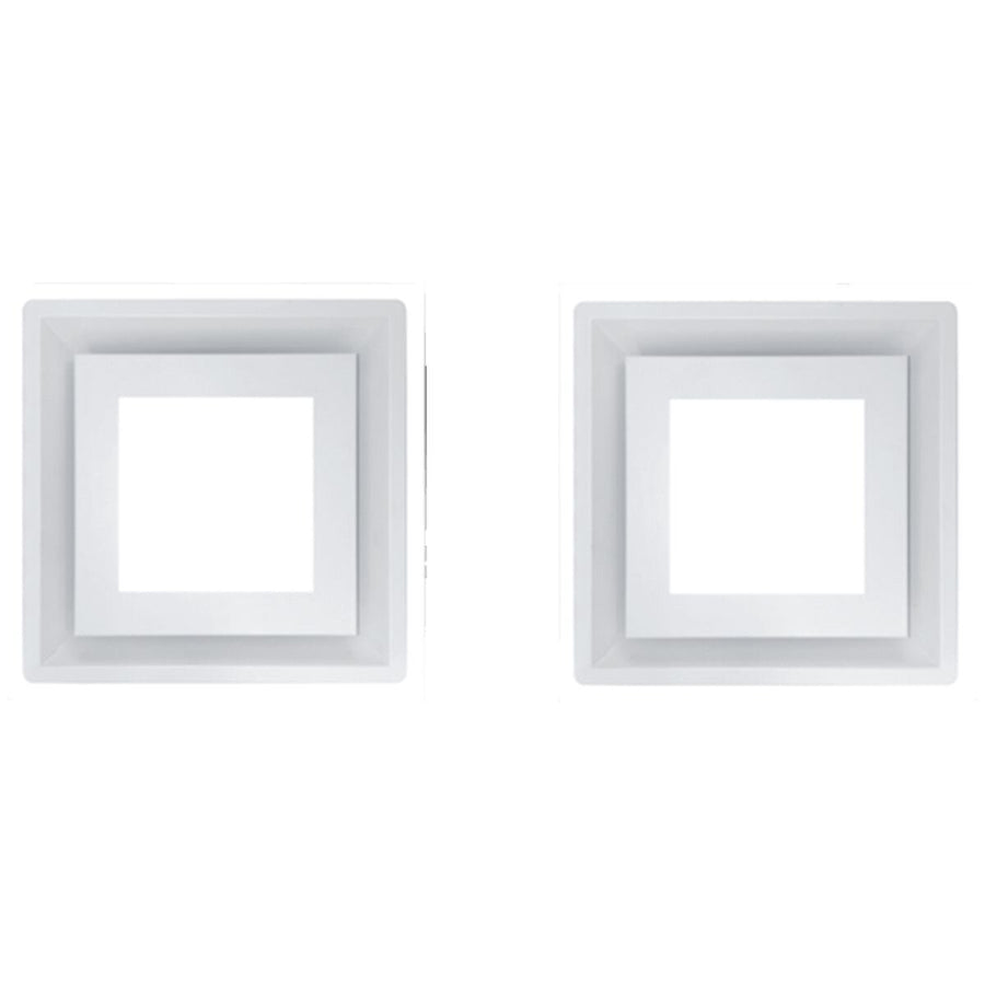 Schweigen Silent Modular Cassette Rangehood - 1600m³/h, 2 Filters, White - CC-PARA2WSPPAK