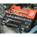 Bahco 1/2" Square Drive Socket Set - 18 Metric Hex Sockets 10-32mm - SuperSaverAU - view 4
