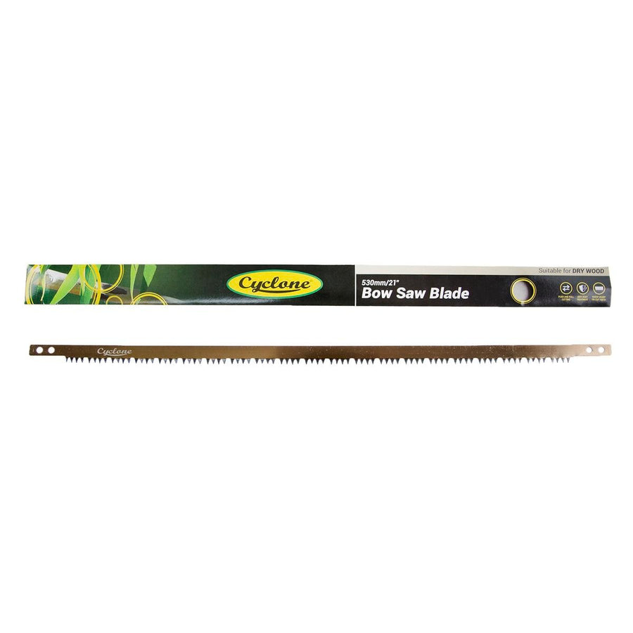 Cyclone Bow Saw Blade - 21” - High Carbon Steel - Tri-Cut Teeth - SuperSaverAU - view 1