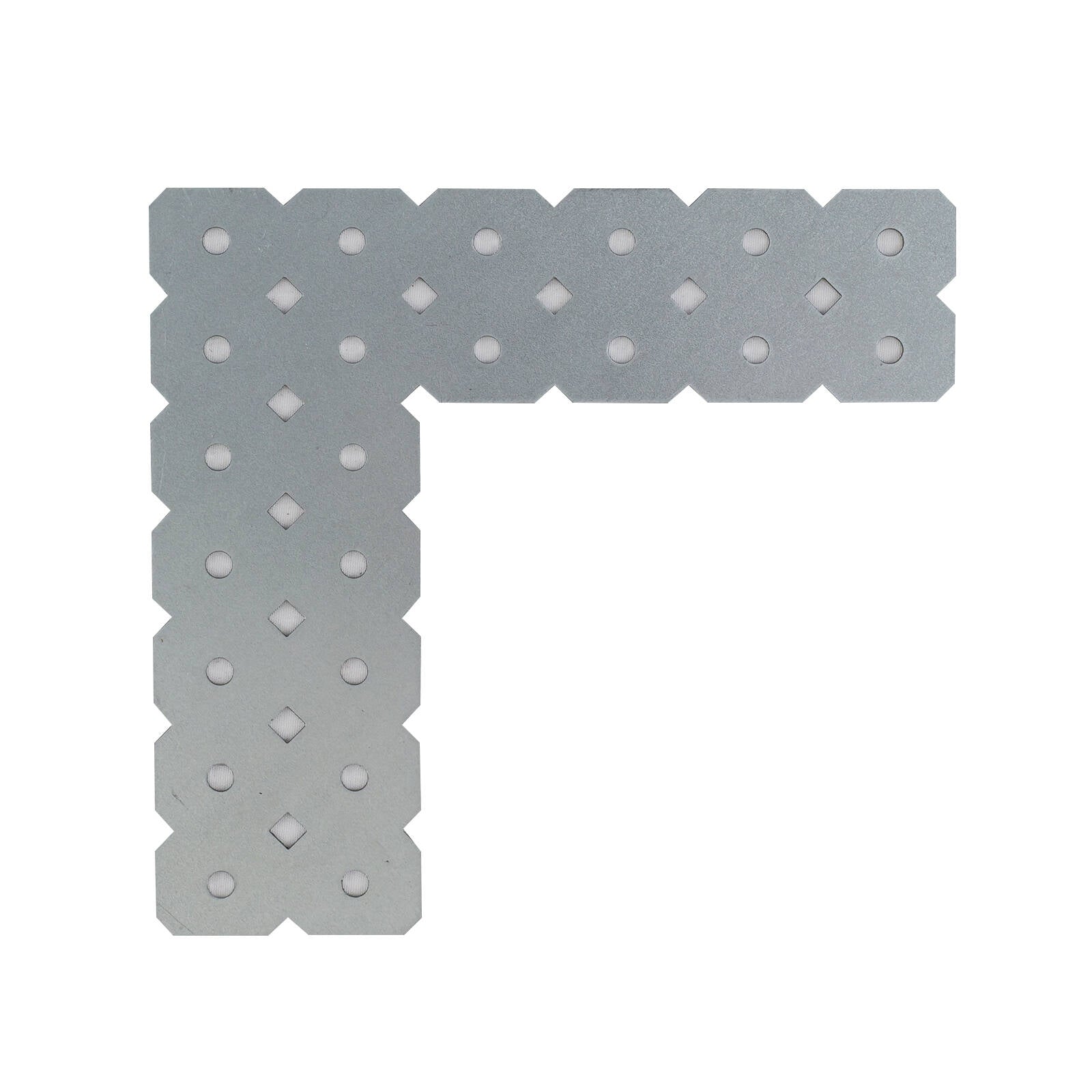 Carinya 150 x 140 x 50 x 1mm Galvanised Steel L-Shape Make-A-Bracket