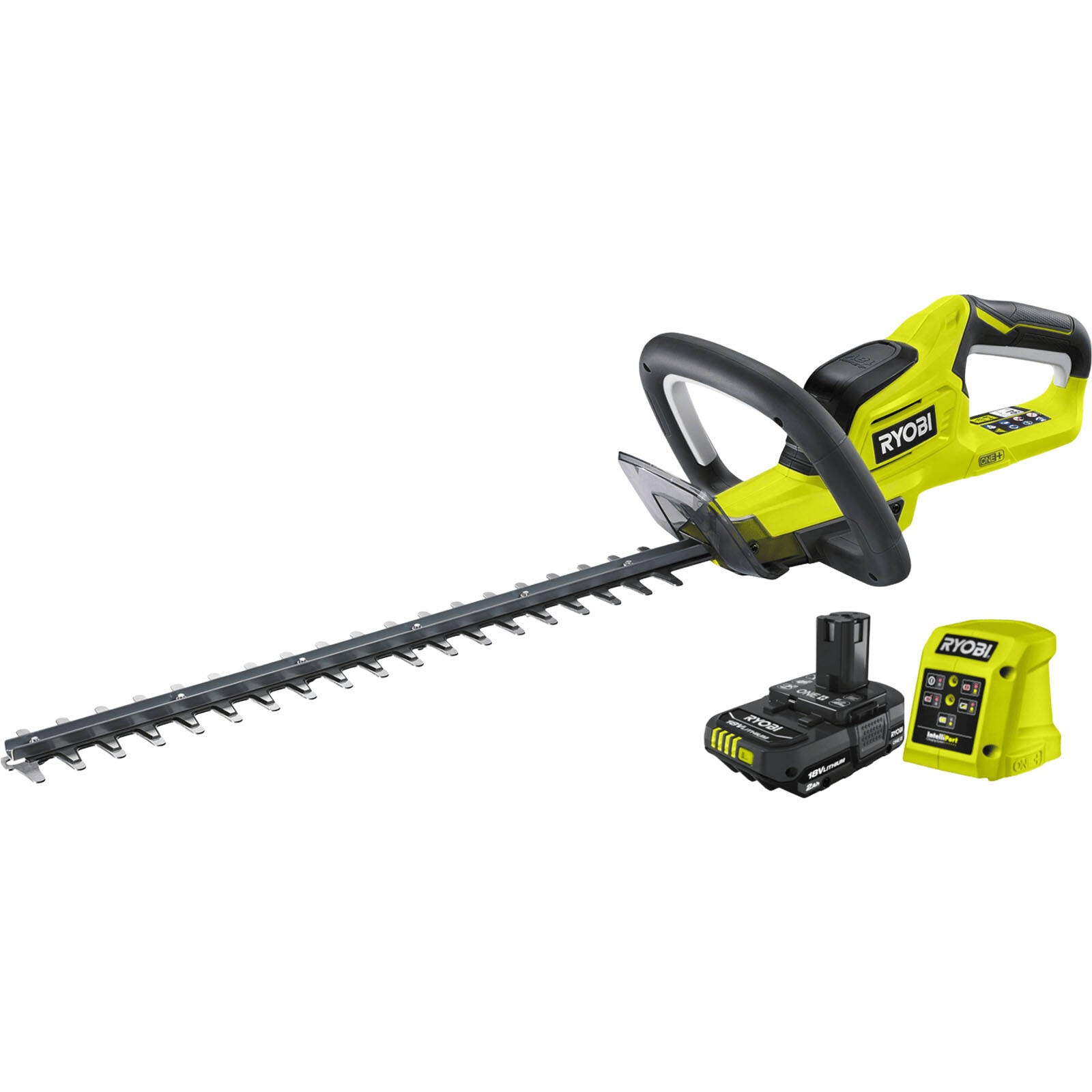 Ryobi 18V ONE+ 45cm Hedge Trimmer Kit R18HTR52 with 2.0Ah Battery & Charger