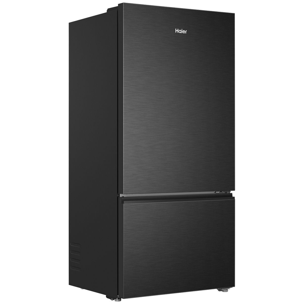 Haier 517L 500 Series Bottom Mount Fridge - Black, 8 Star Energy, Reversible Door - HRF510BEC