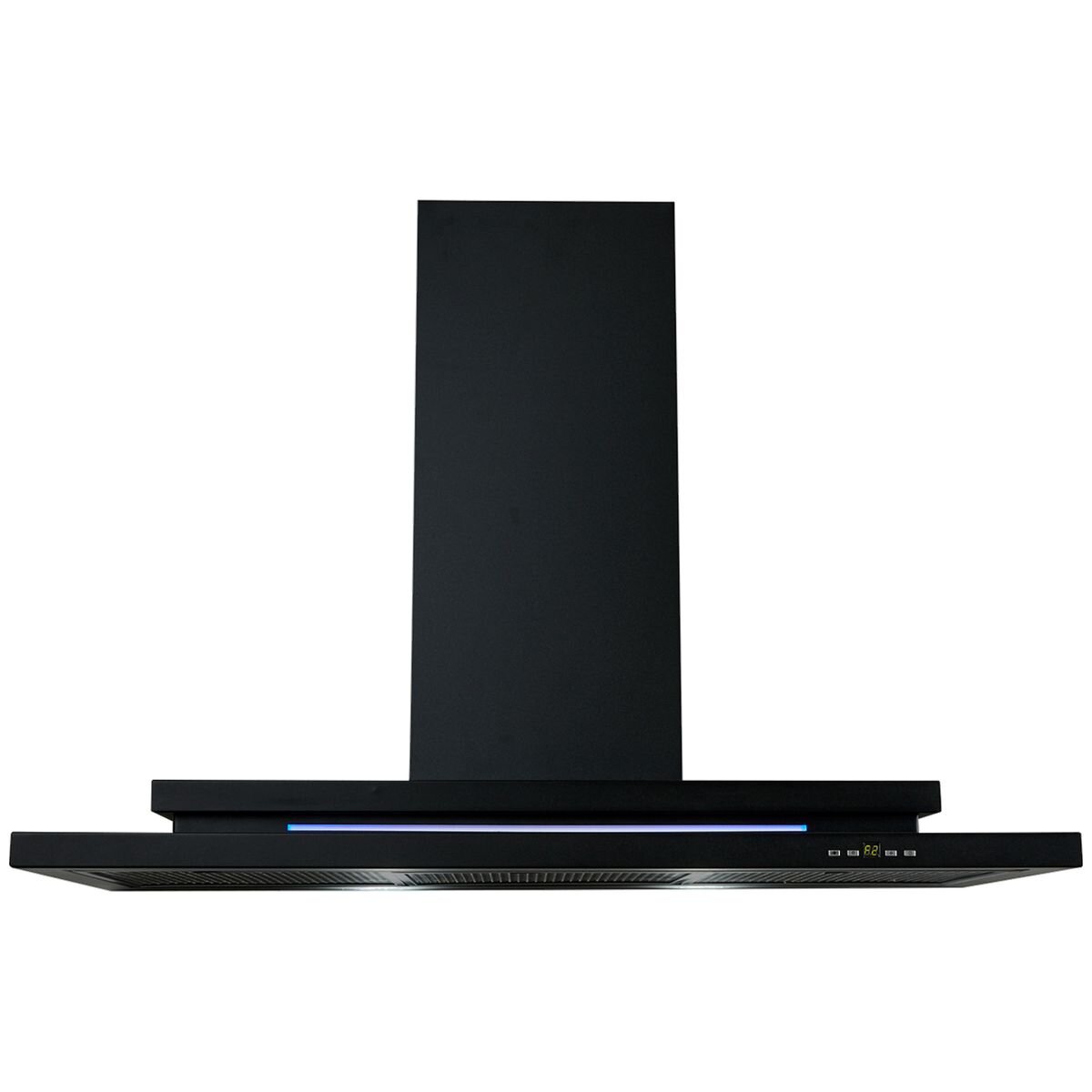 Schweigen 90cm Silent Canopy Rangehood - Matte Black - 900m³/h Isodrive Motor - 57W - DS3131-R2BSTPAK
