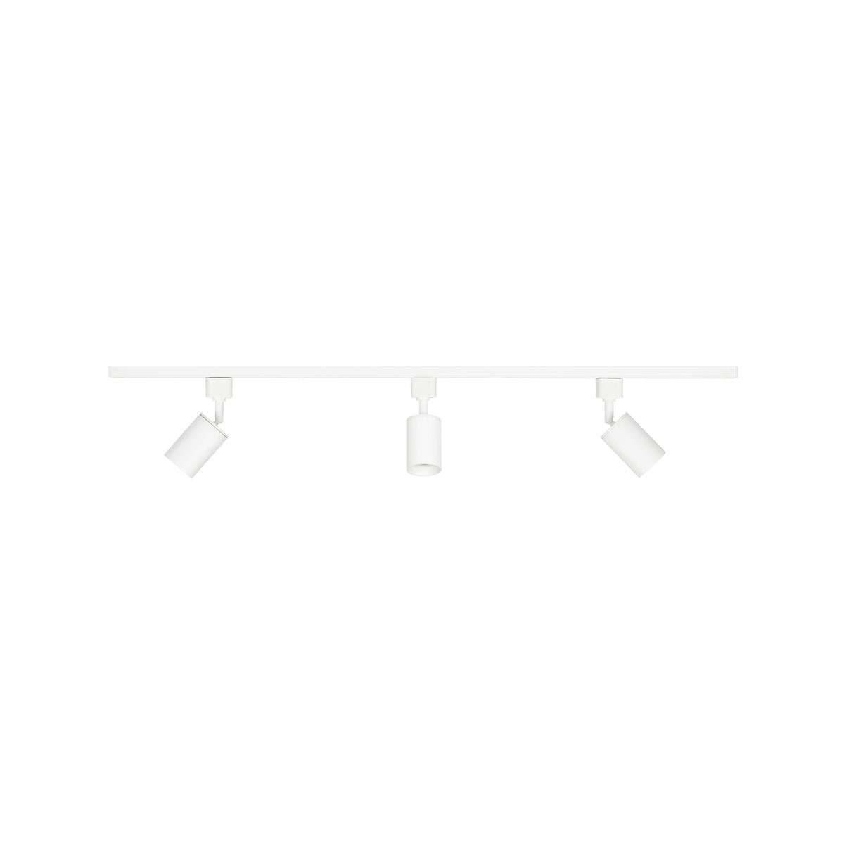 Brilliant Naj 3 Light Track Spotlight Kit - 1m - White - Adjustable - SuperSaverAU - view 1