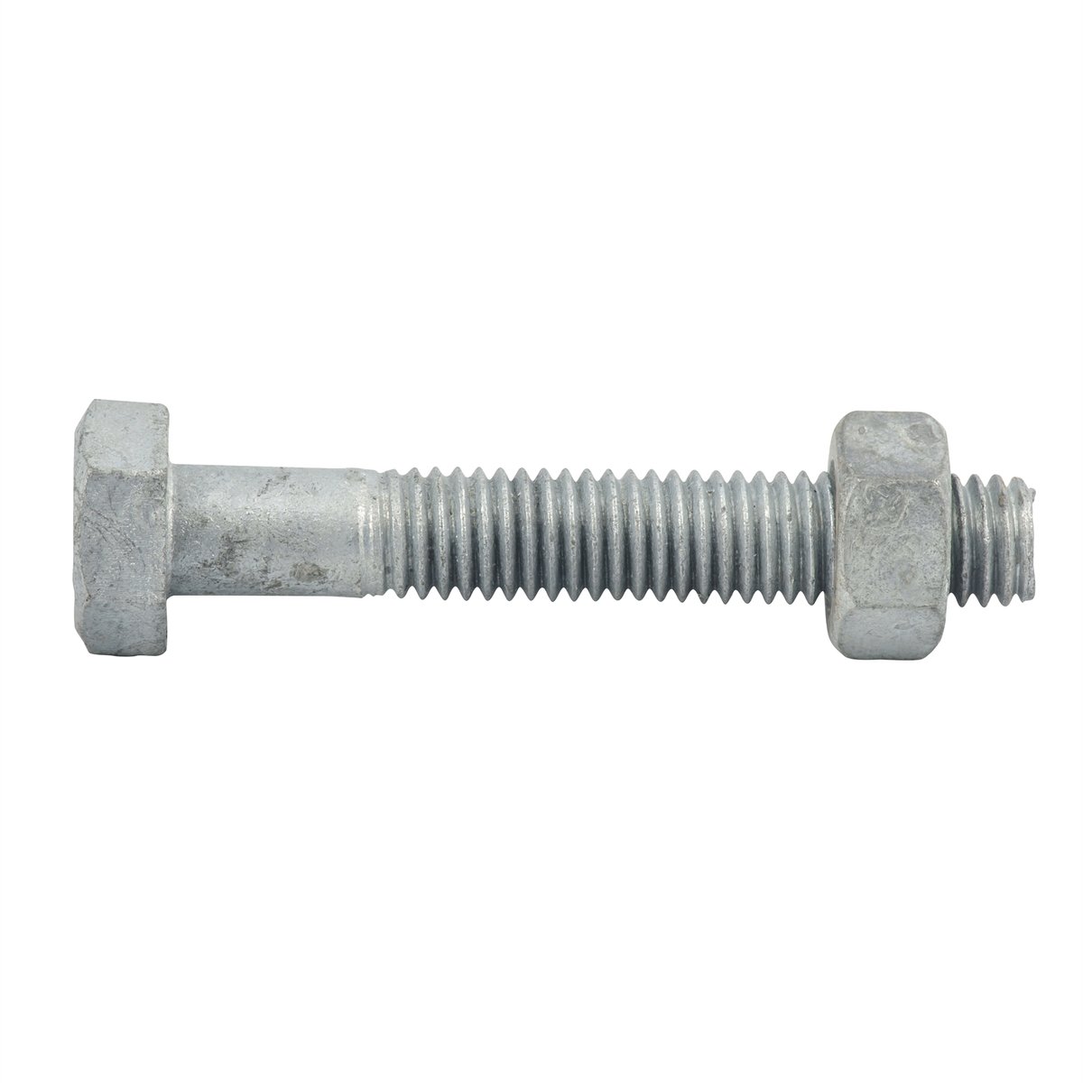 Zenith Hot Dip Galvanised Hex Head Bolts M8 x 50mm 25 Pack Durable - SuperSaverAU - view 2
