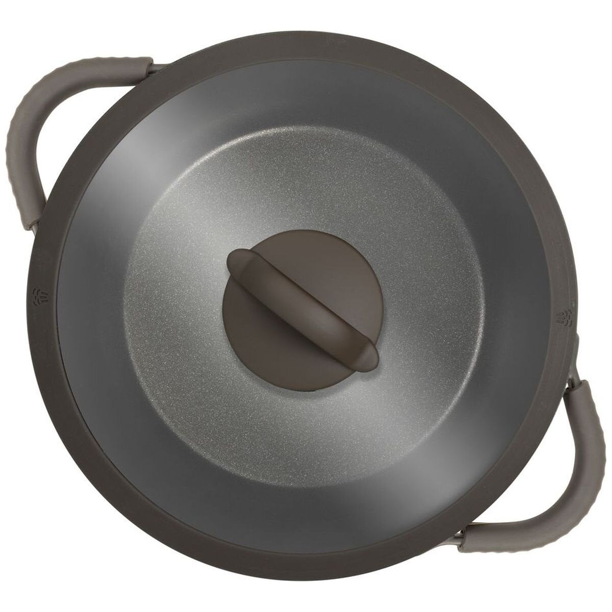 Resto Ascella 24cm Non-Stick Casserole Pot with Lid - 4.6L, Recycled Aluminium, Induction - RE94003