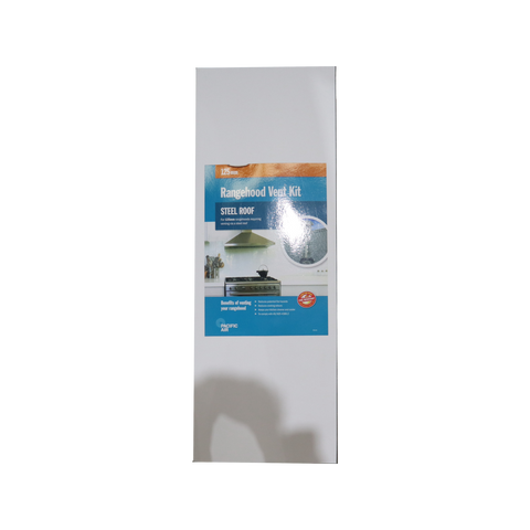Pacific Air RS125 Steel Roof Rangehood Venting Kit 125mm Round - 3m Duct Aluminium
