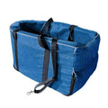 Centre Console Pet Car Seat with Carry Handles, 48 x 26 x 24 cm - Blue