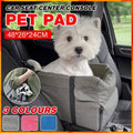 Centre Console Pet Car Seat with Carry Handles, 48 x 26 x 24 cm - Blue - view 2