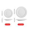 Ceramic Dinner Plate with Matte Stone Pattern - 10.5 Inch (26.5 cm) - view 4