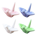 Ceramic Paper Crane Chopstick Rests, Set of 4 for Home and Kitchen - view 2