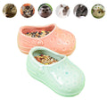 Ceramic Shoe-Shaped Food Bowl for Hamsters and Small Pets - Mint Green - view 5